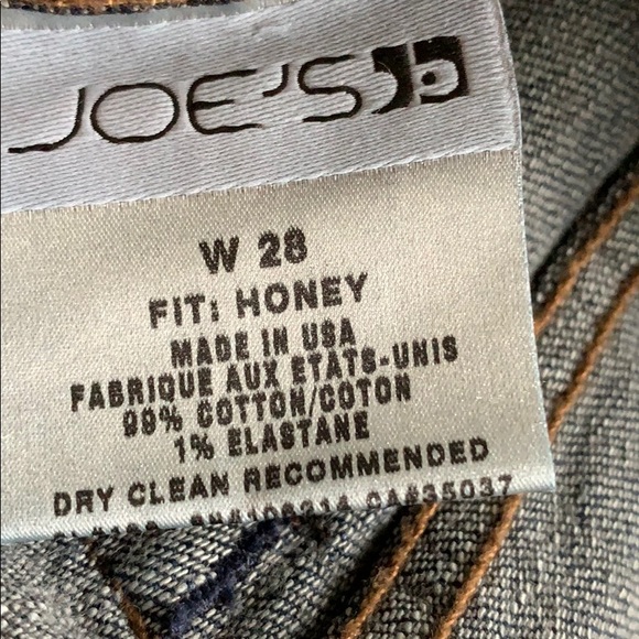Joes jeans fit honey size 28 fits like a 27 - Picture 10 of 10